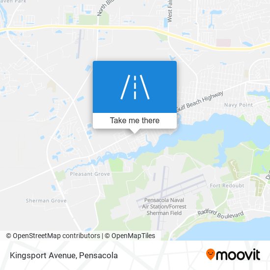 Kingsport Avenue map