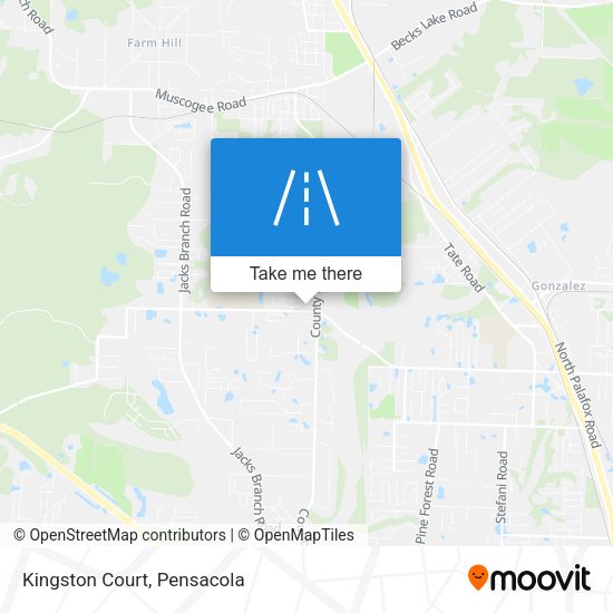 Mapa de Kingston Court