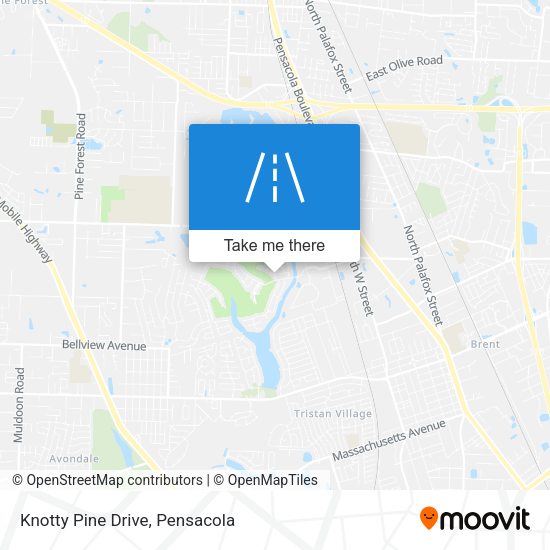 Mapa de Knotty Pine Drive