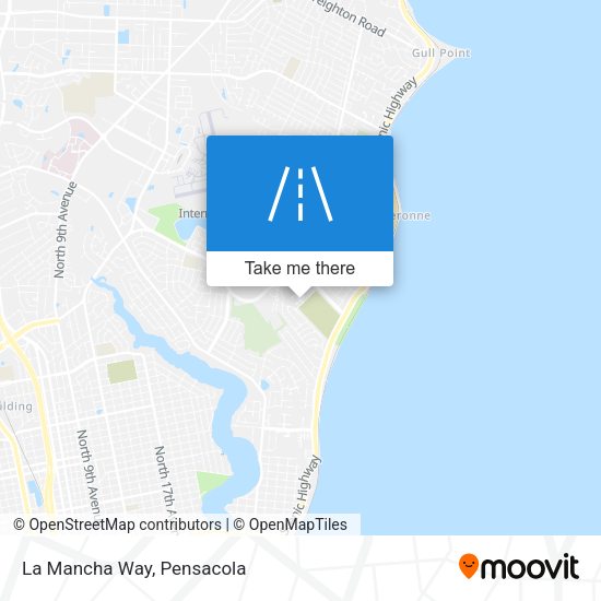 Mapa de La Mancha Way