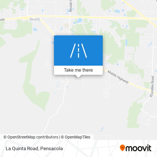 La Quinta Road map