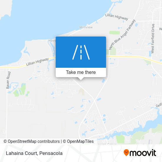 Mapa de Lahaina Court