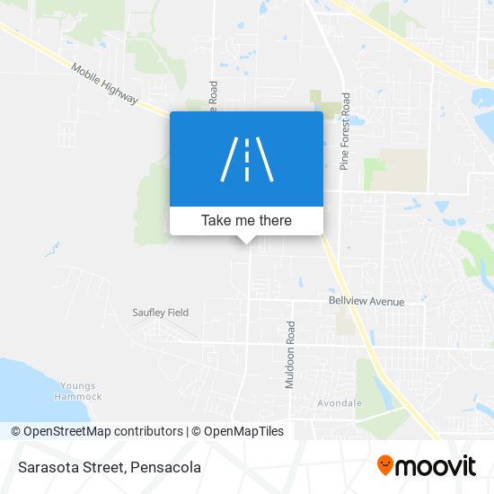 Sarasota Street map