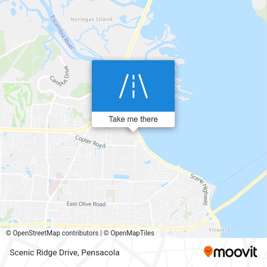 Scenic Ridge Drive map
