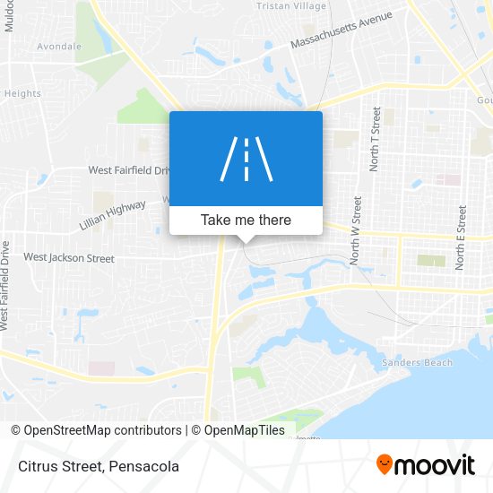 Mapa de Citrus Street