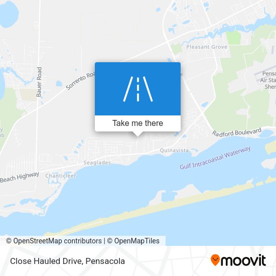 Mapa de Close Hauled Drive
