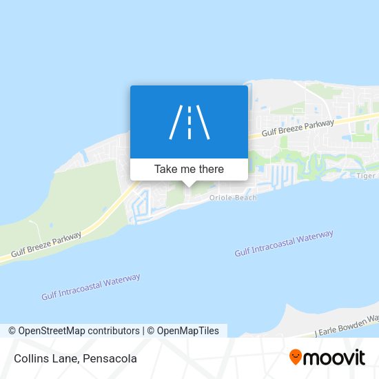 Mapa de Collins Lane