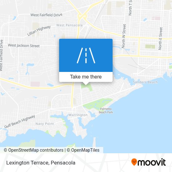 Mapa de Lexington Terrace