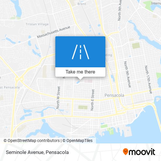 Seminole Avenue map