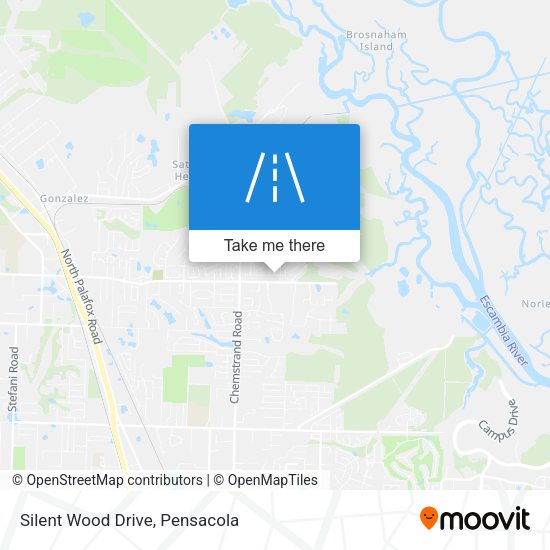 Mapa de Silent Wood Drive