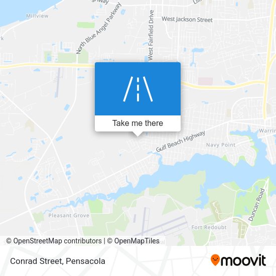 Mapa de Conrad Street