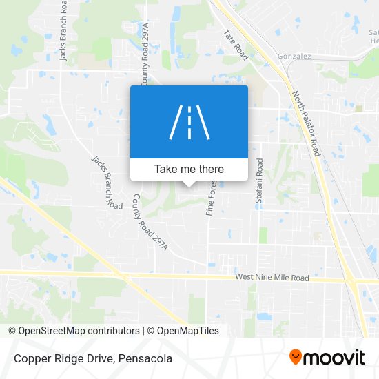 Mapa de Copper Ridge Drive