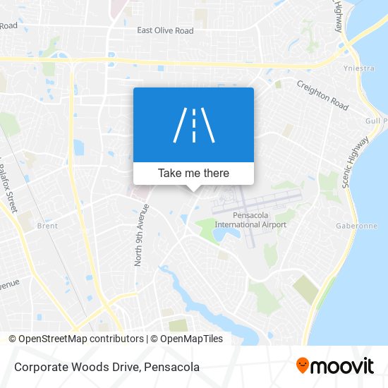 Corporate Woods Drive map