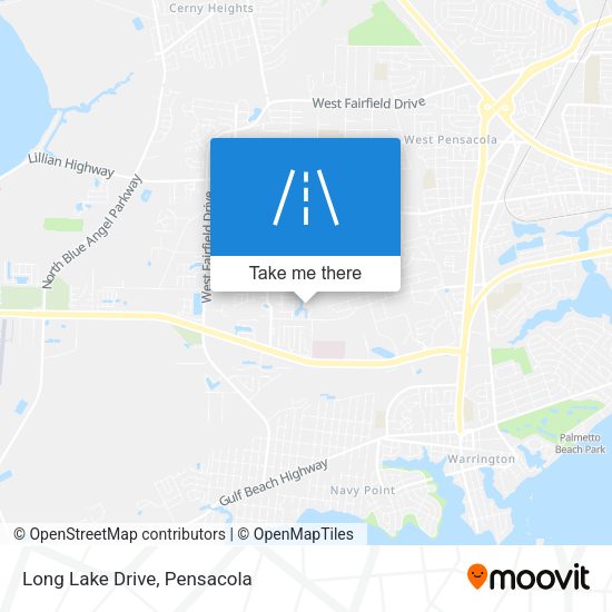 Mapa de Long Lake Drive