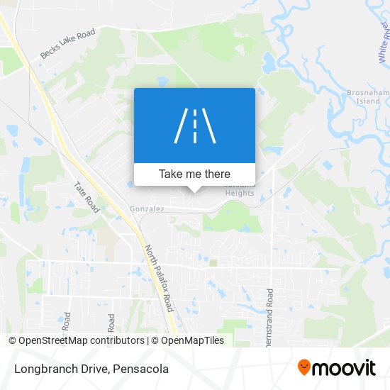 Longbranch Drive map