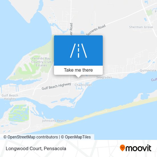 Mapa de Longwood Court