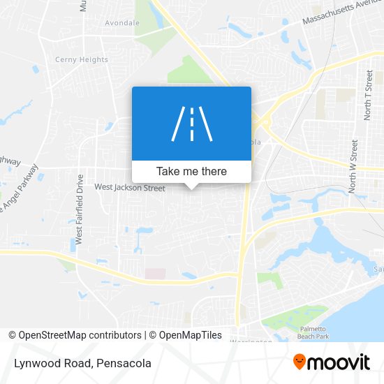 Mapa de Lynwood Road