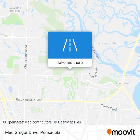 Mac Gregor Drive map