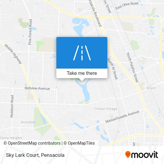 Mapa de Sky Lark Court
