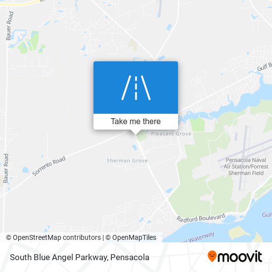 Mapa de South Blue Angel Parkway