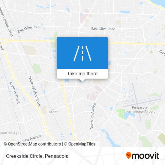 Mapa de Creekside Circle