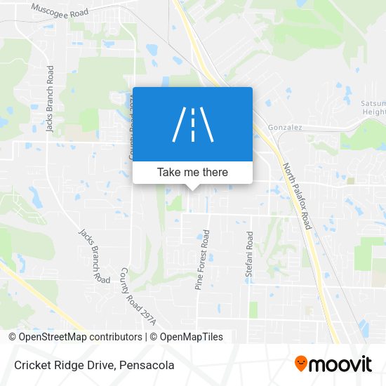 Cricket Ridge Drive map