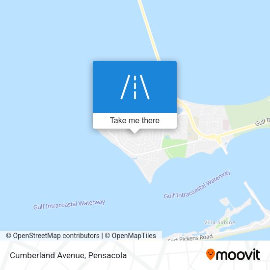 Mapa de Cumberland Avenue