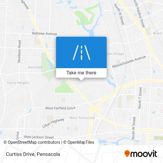 Mapa de Curtiss Drive