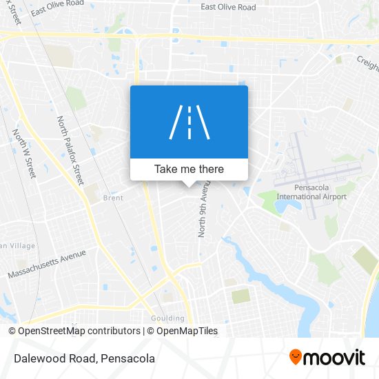 Dalewood Road map