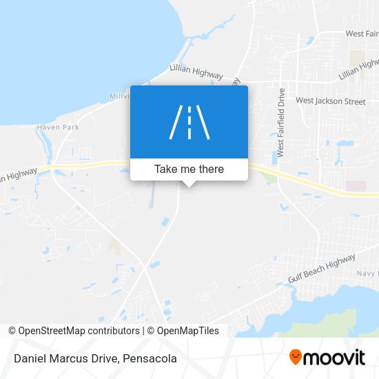 Daniel Marcus Drive map