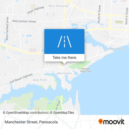 Manchester Street map