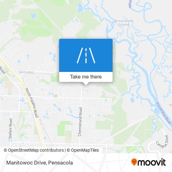 Manitowoc Drive map