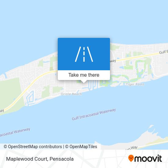 Maplewood Court map