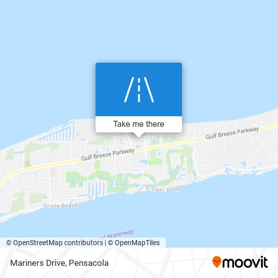 Mapa de Mariners Drive