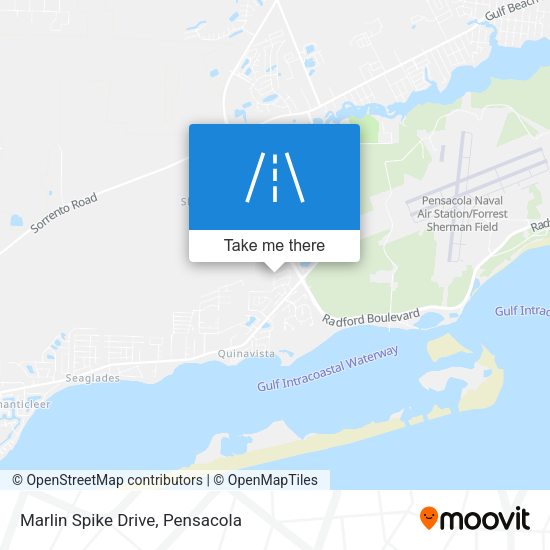 Marlin Spike Drive map