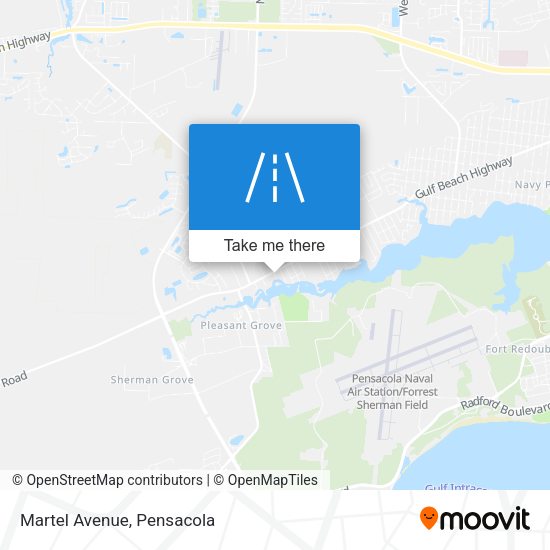 Mapa de Martel Avenue