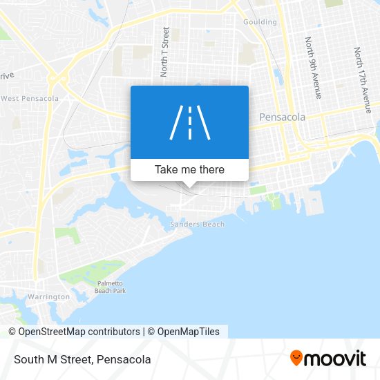 Mapa de South M Street