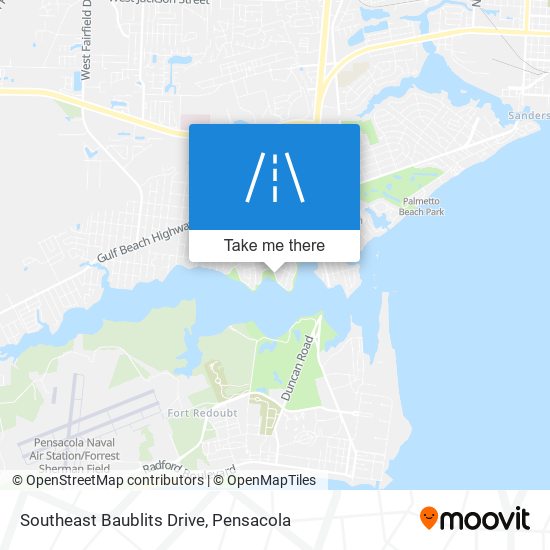 Mapa de Southeast Baublits Drive