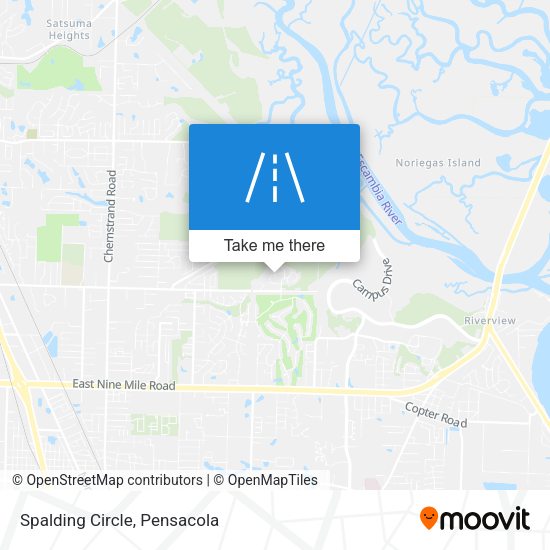 Spalding Circle map