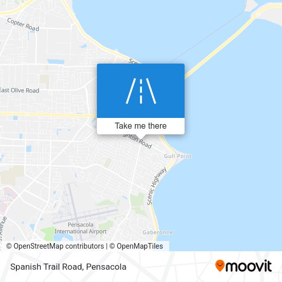 Spanish Trail Road map