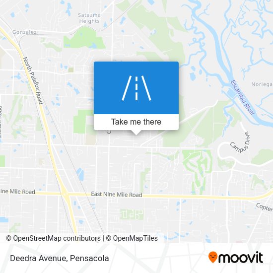 Mapa de Deedra Avenue