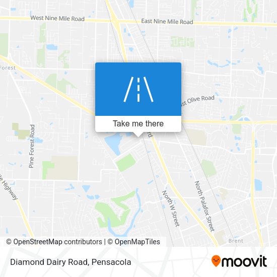 Mapa de Diamond Dairy Road