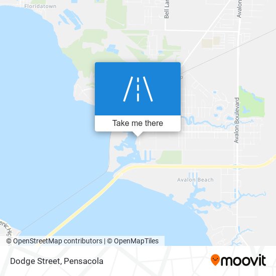 Dodge Street map