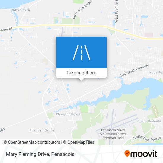 Mary Fleming Drive map