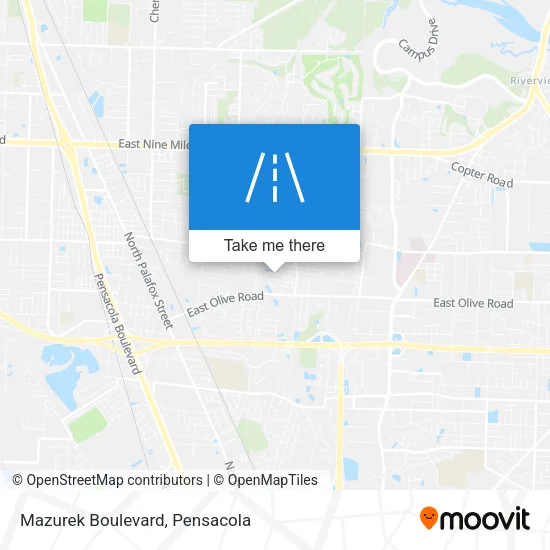 Mazurek Boulevard map