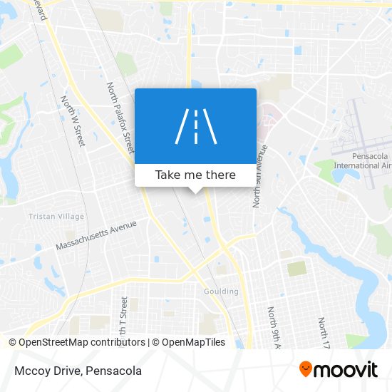 Mccoy Drive map