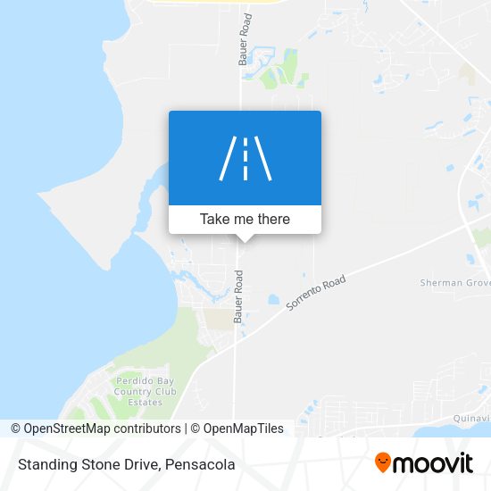 Mapa de Standing Stone Drive