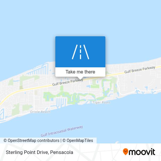 Mapa de Sterling Point Drive