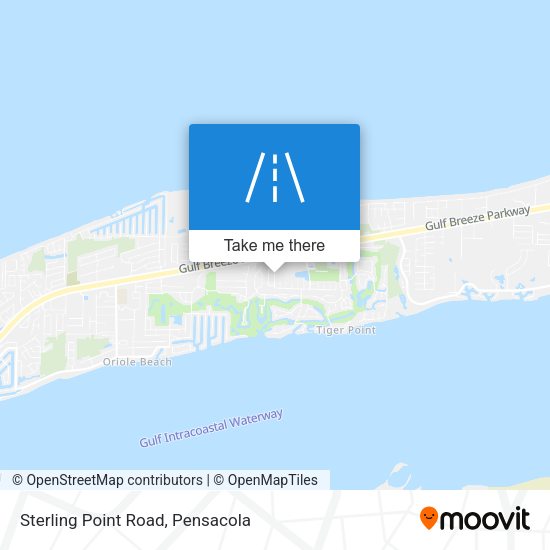 Sterling Point Road map