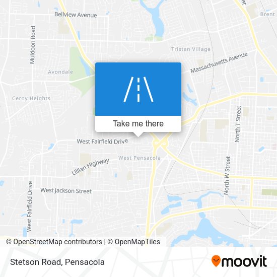 Mapa de Stetson Road
